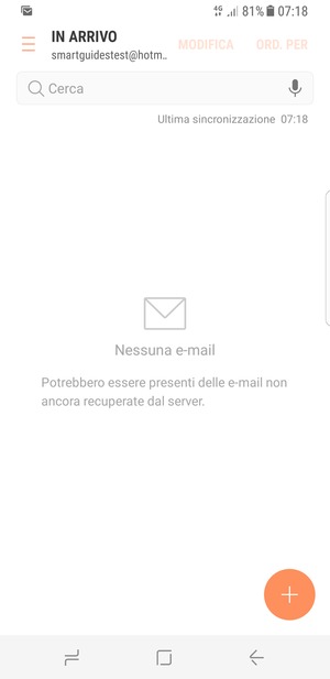 Il tuo Hotmail è pronto per l'uso