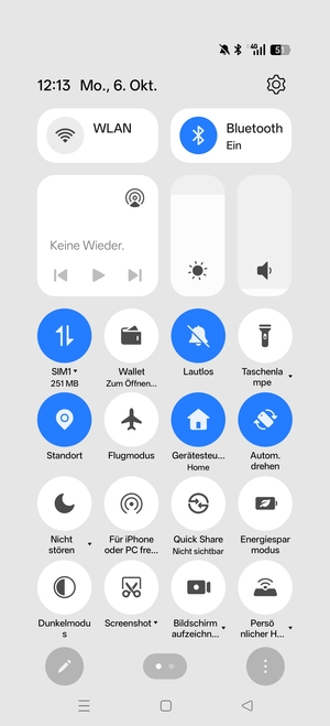 Wählen Sie Bluetooth