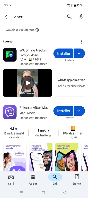 Velg app