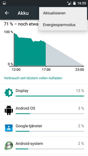 Wählen Sie Energiesparmodus
