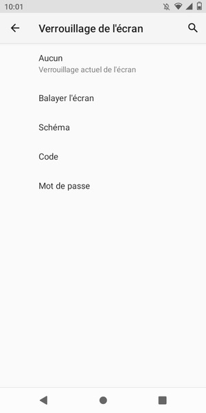Sélectionnez Schéma