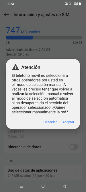 Seleccione Aceptar