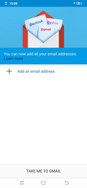 Select Add an email address