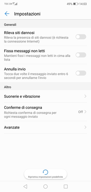 Seleziona Avanzate