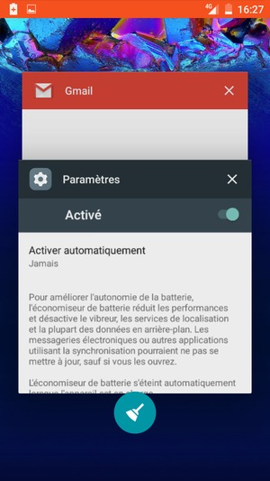 Sélectionnez l'icône Supprimer pour fermer toutes les applis en cours d'exécution