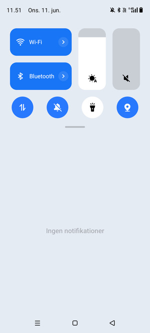 Aktiver topmenuen igen