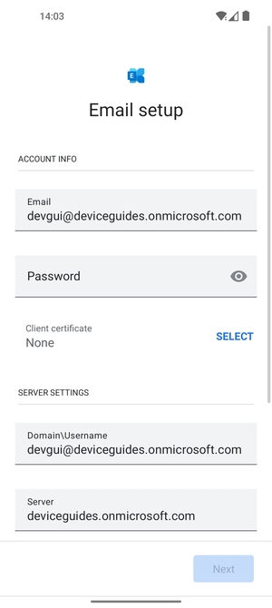 Enter your password