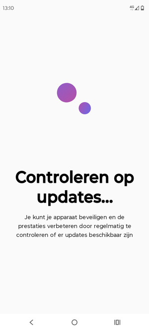 Wacht tot de zoekopdracht beëindigd is