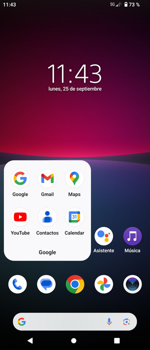 Seleccione Gmail
