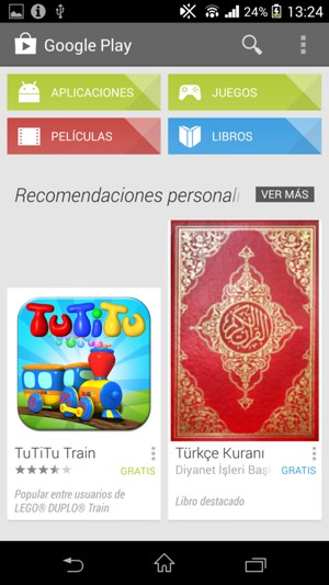 Seleccione el botón de Búsqueda