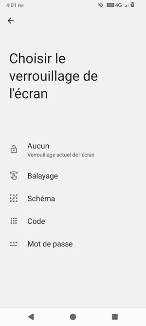Sélectionnez Schéma