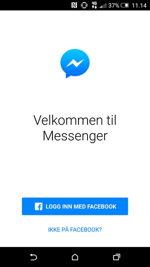 Applikasjonen er klar til bruk