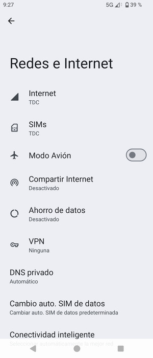 Seleccione SIMs