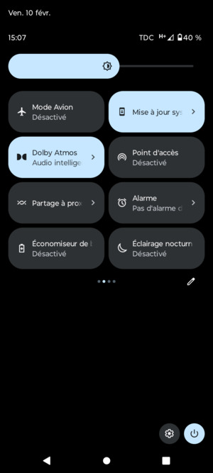 Sélectionnez Économiseur de batterie