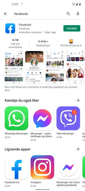 Velg app