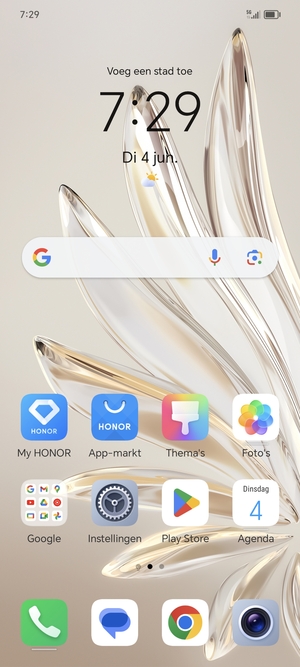 Selecteer Telefoon