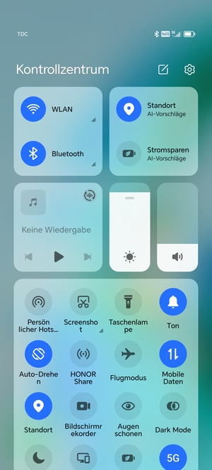 Schalten Sie WLAN und Bluetooth aus
