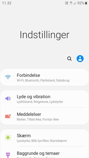 Vælg Forbindelse