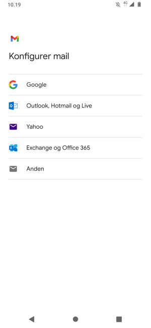 Vælg Google