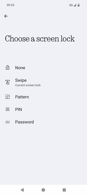 Select Pattern