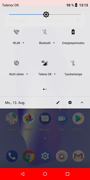 Schalten Sie Energiesparmodus ein