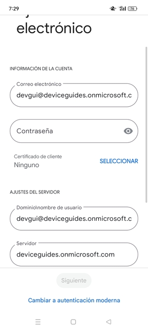 Introduzca su contraseña