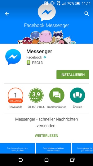 Wählen Sie INSTALLIEREN