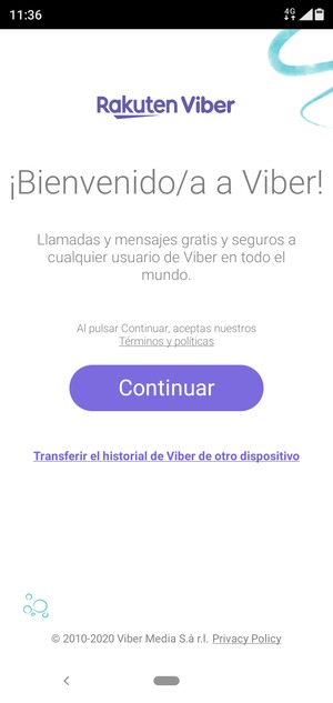 Su aplicación está lista para usar