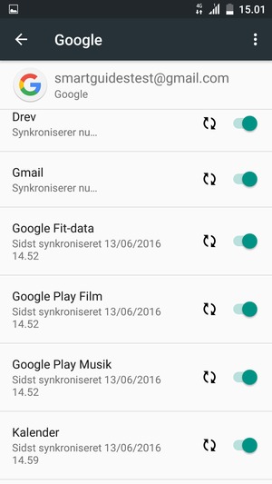 Dine kontakter fra Google vil nu blive synkroniseret til din smartphone