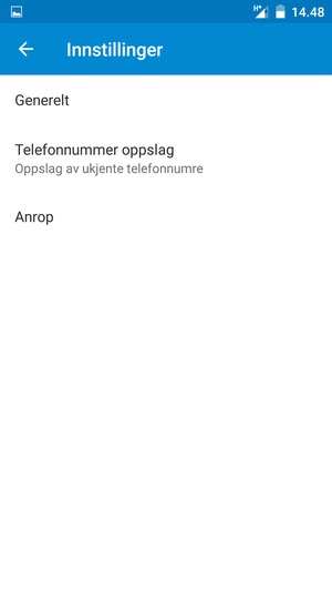 Velg Anrop