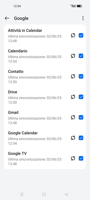 Seleziona il tasto Menu
