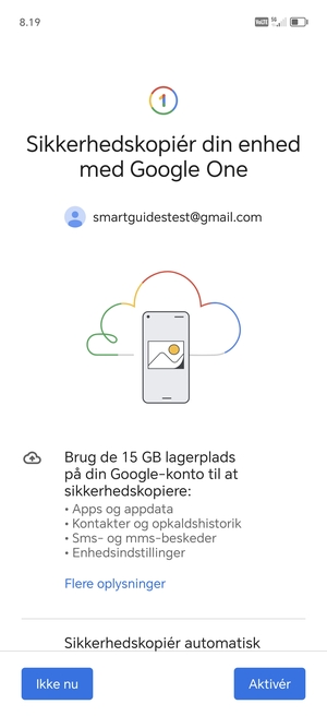 Vælg Aktivér
