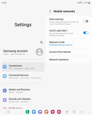 Select Access Point Names