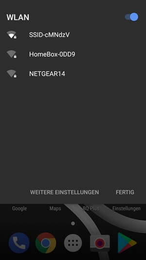 Schalten Sie WLAN aus