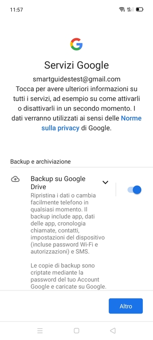 Seleziona Altro