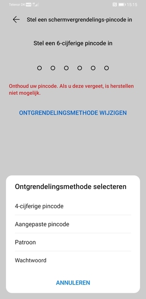 Selecteer Patroon
