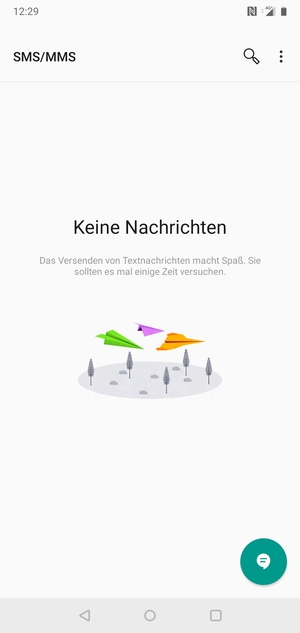 Wählen Sie die Menü-Taste