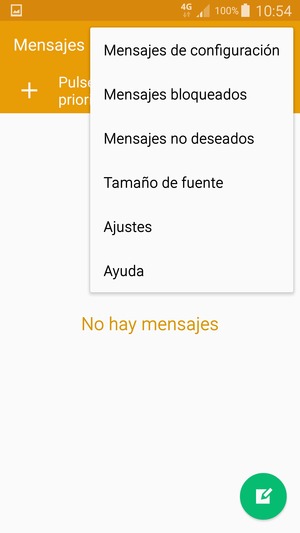 Seleccione Ajustes