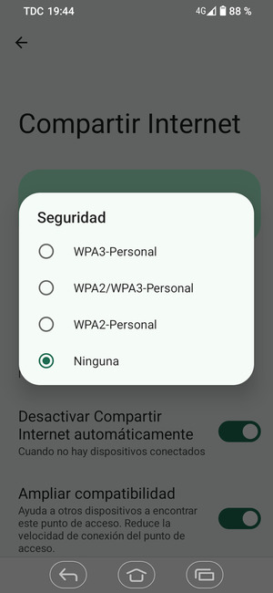 Seleccione su opción preferida