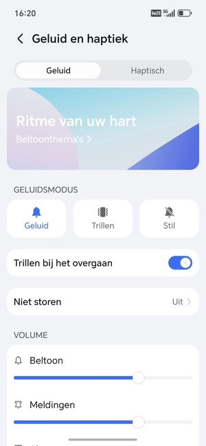 Selecteer uw voorkeursoptie