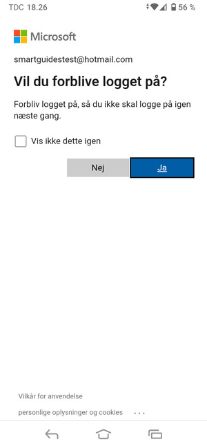 Vælg din foretrukne mulighed