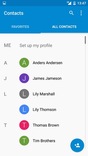 Select the Menu button