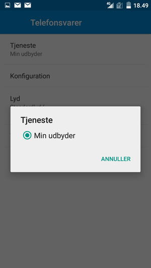 Vælg Min udbyder
