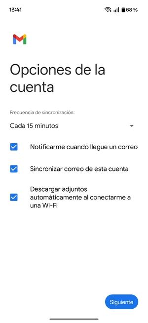 Seleccione Siguiente