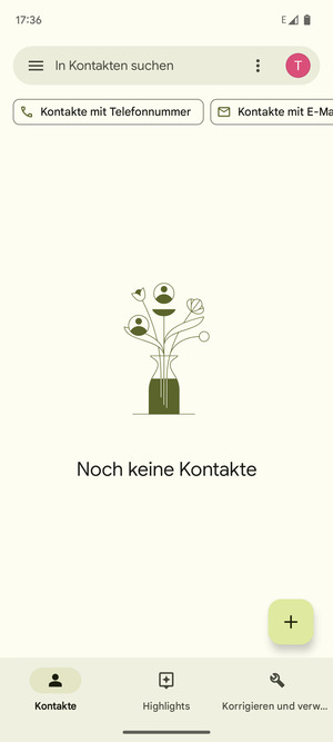 Wählen Sie Korrigieren und verwalten