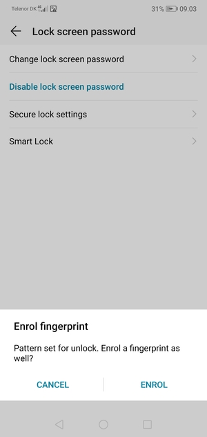 Select CANCEL