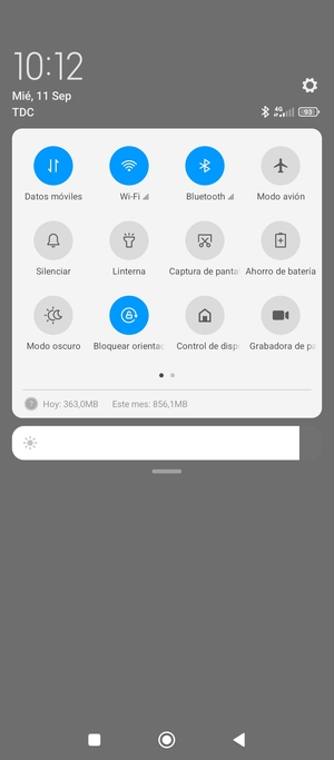 Desactive Wi-Fi y Bluetooth
