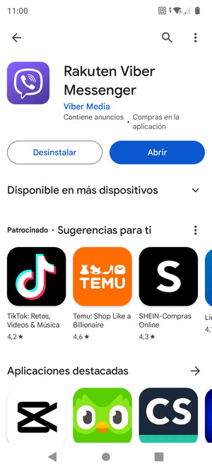 Seleccione Abrir