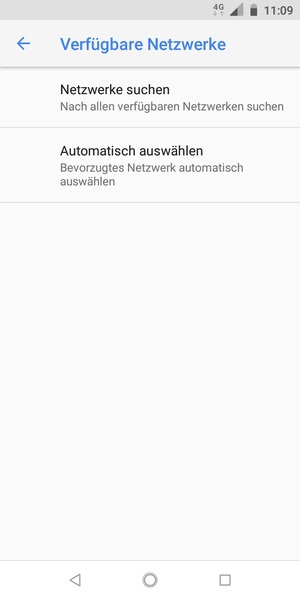 Wählen Sie Netzwerke suchen