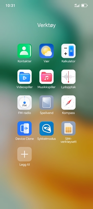 Velg Kontakter